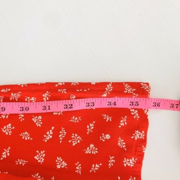 Billabong x Steph Claire BNWT Smith Cherry Bomb Pant Fiesta Red Size S RRP $110 - Picture 8 of 11